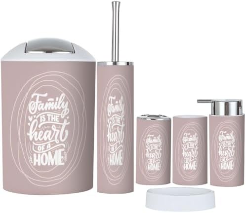 Modern 6-Piece Bathroom Set Home Sweet Home Design