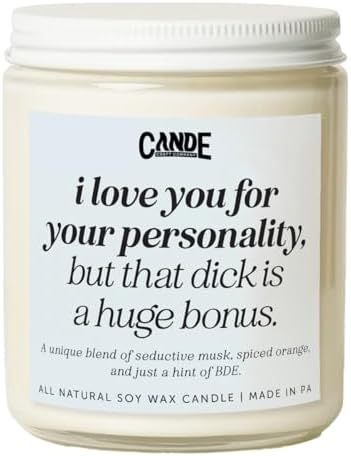 CE CRAFT Scented Soy Candle - 8 oz - Love You for Your Personality