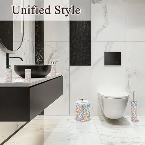 Modern 6-Piece Bathroom Accessories Set