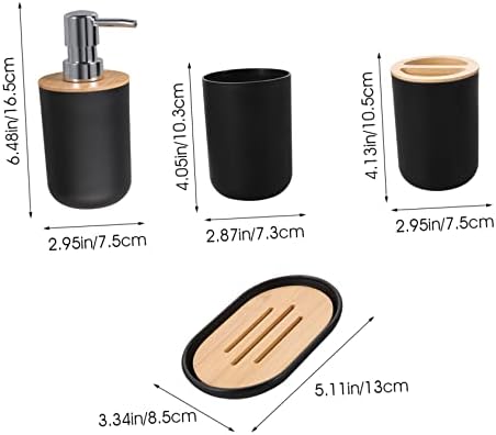MAGICLULU 1 Set Nordic Bathroom Accessories Set