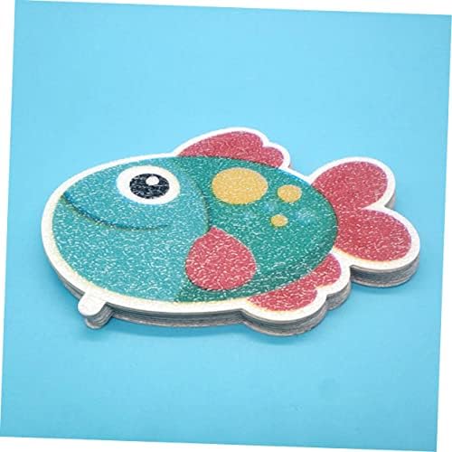 Ensure safe fun with 5Pcs Cartoon Fish Non Slip bathtub stickers