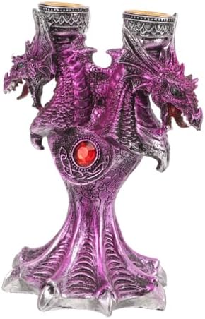 Cabilock Dragon Candle Holder Halloween Decor