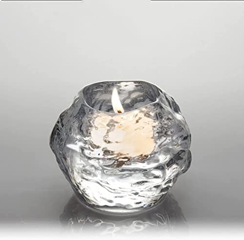 Garcan Candelabra Candle Holder - Elegant Glass Candlestick Stand