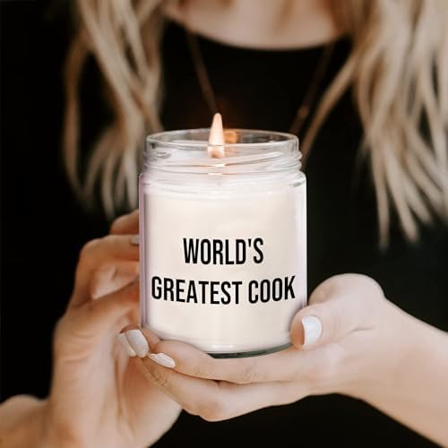 Worlds Greatest Cook Vanilla Soy Candle