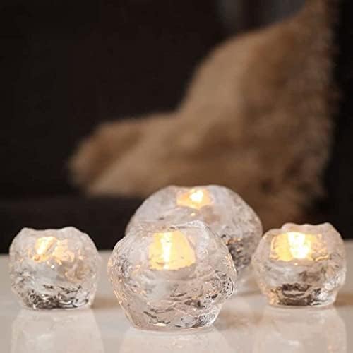 Garcan Candelabra Candle Holder - Elegant Glass Candlestick Stand