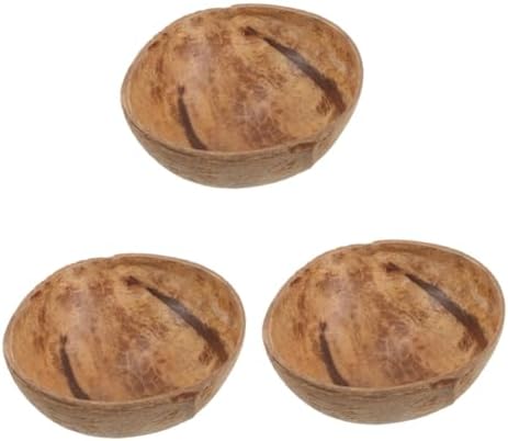 DIYEAH 3pcs Coir Candle Cups Shell Holders
