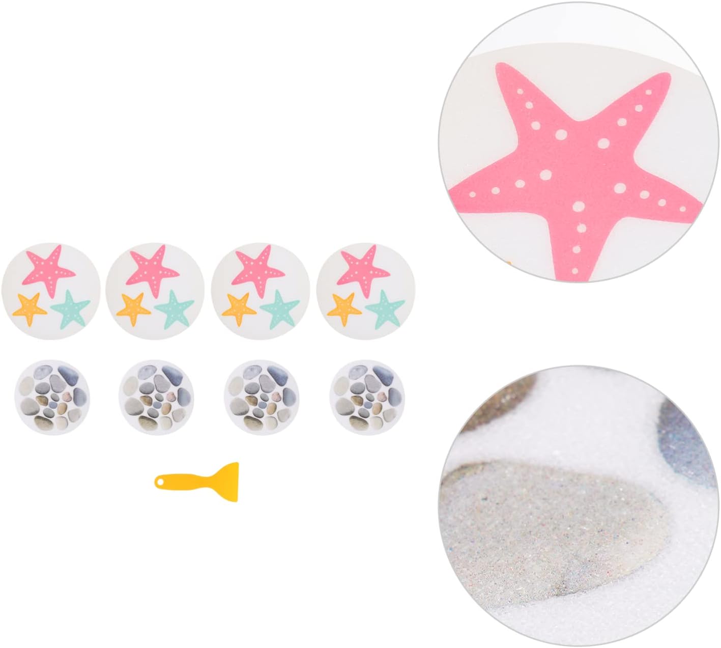 Adorable Bath Stickers from PrettyZoom 8-Piece Set