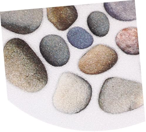 VOSAREA Diameter Stone Pattern Bath Slip Stickers