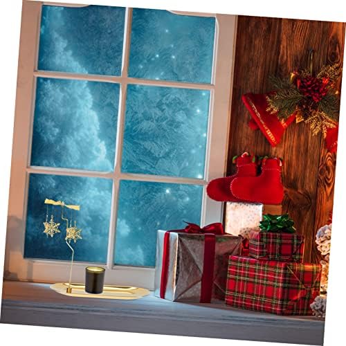 Exquisite Snowflake Candle Holder Rotating Gold Scented Tray