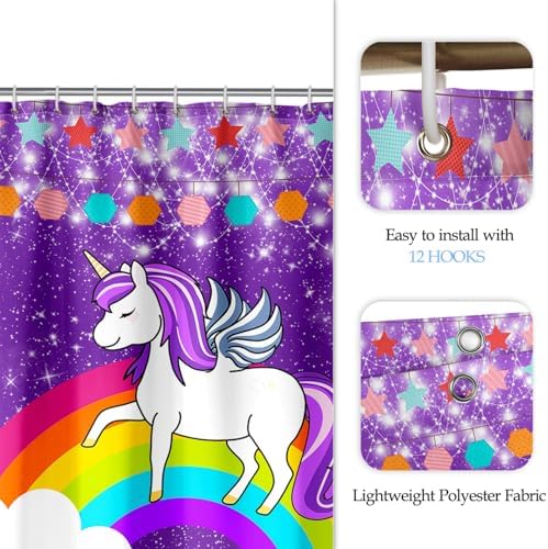 Magical Unicorn for Kids - 70x70 inches