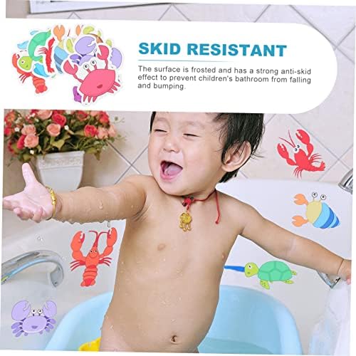 PrettyZoom 1Set Cartoon Ocean Animal Non-Slip Bathroom Stickers