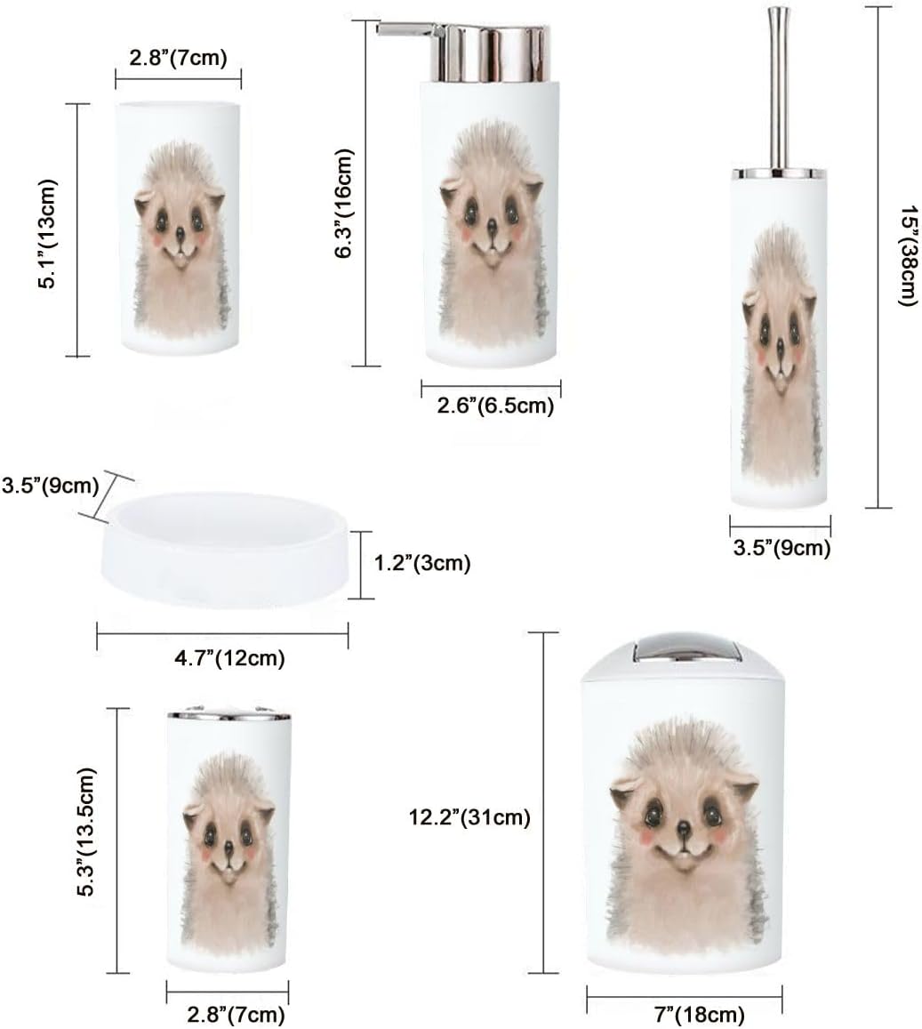 Bath Time Treasures 6-Piece Set