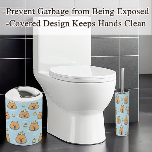 6 Piece Bathroom Accessories Set - Cute and Functional Trading
