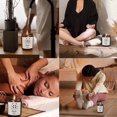 Inspirational Panda Scented Jar Candles for Women