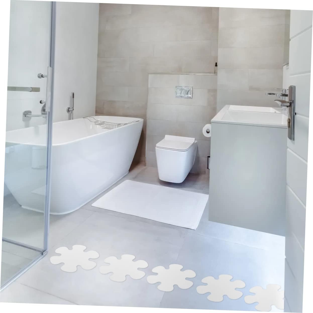 Safe Slip Sticker for Kids Bathrooms More