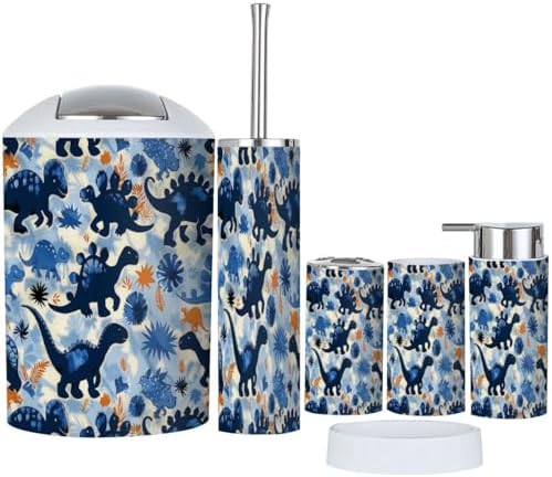 Perfect for Boys Dinosaur-themed mens bathroom essentials