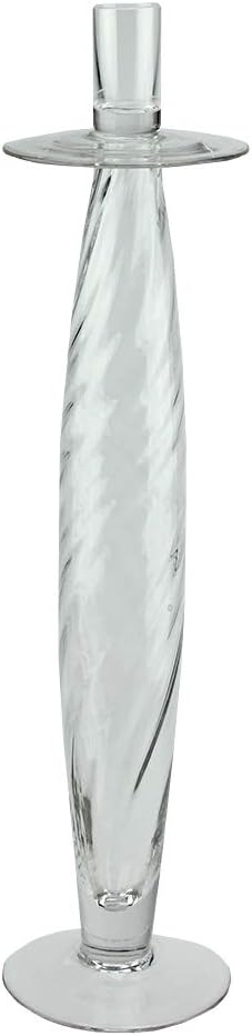Elegant Taper Glass Holder for formal occasions