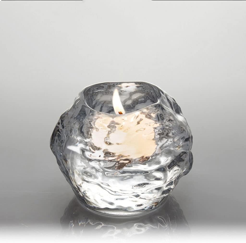 Garcan Candelabra Candle Holder - Elegant Glass Candlestick Stand