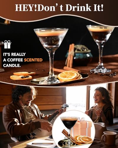 Espresso Coffee Candle Gifts for Women