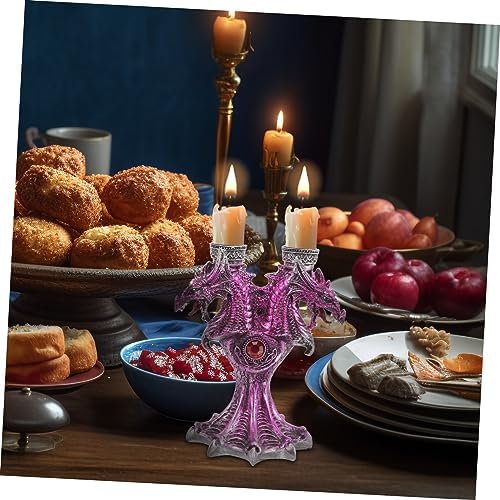 Medieval Dragon Candle Stand for Halloween Home Decor