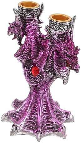DECHOUS Halloween Dragon Candlestick Holder