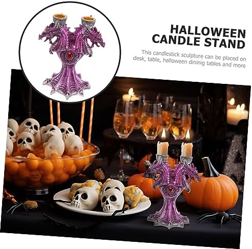 Cabilock Dragon Candle Holder Halloween Decor