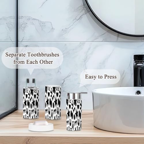 Modern 6-Piece Bathroom Set