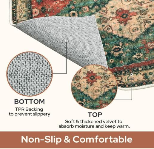 Girls Rose Bath Rug