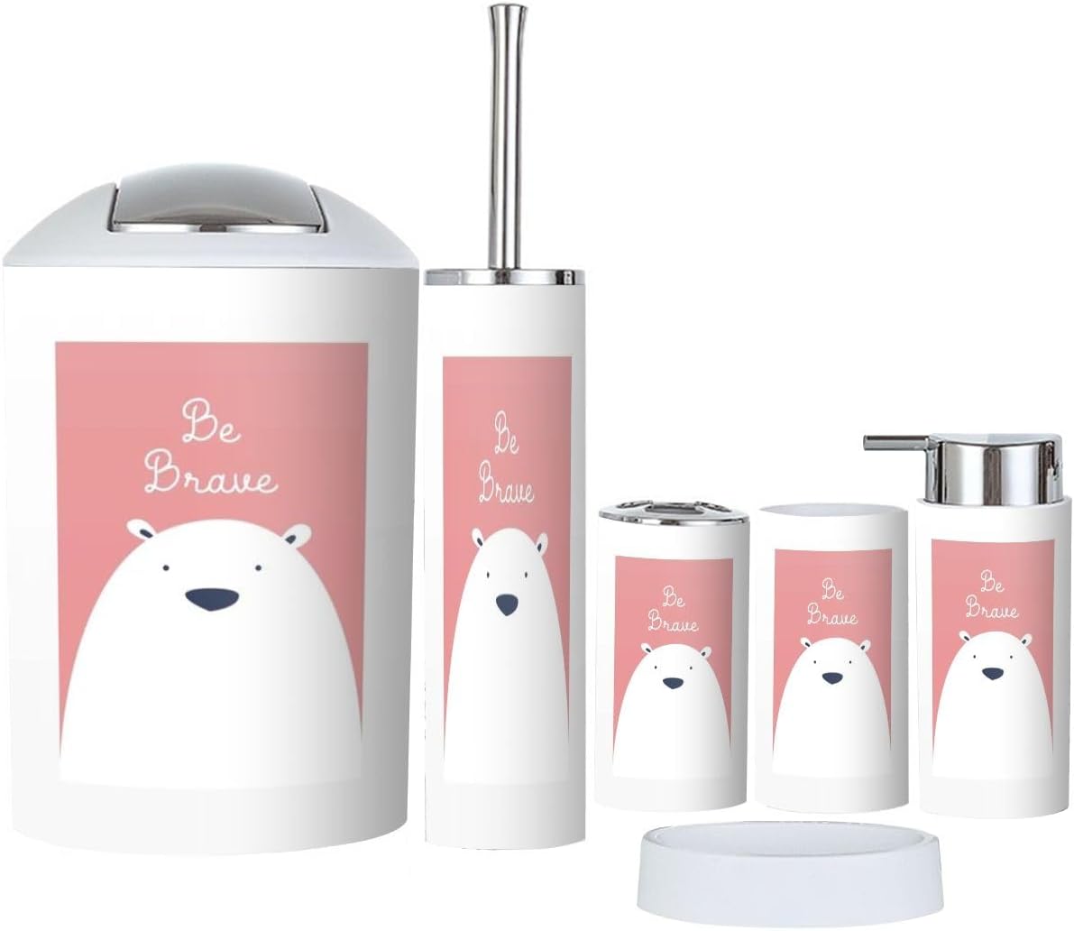 Everything You Need for Your Nursery Bathroom Set of 6