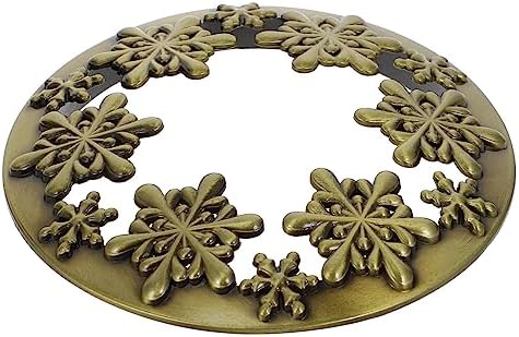 VICASKY Portable Zinc Alloy Candle Jar Lid