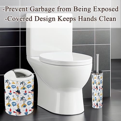Six-Piece Bathroom Accessories Set