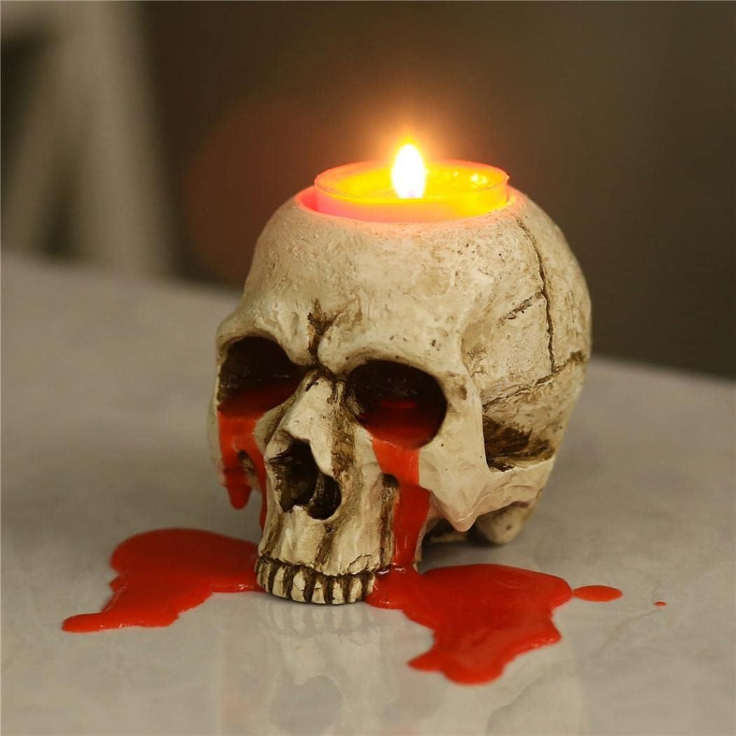 Mini Skull Candle Holder for Tea Lights