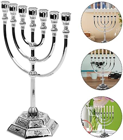 VOSAREA Vintage Seven Candle Holder Ornament