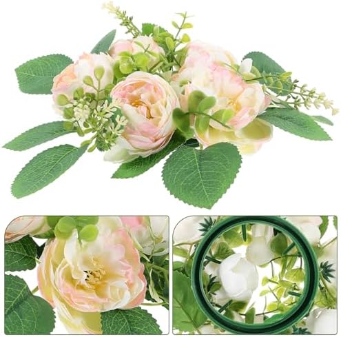 VOSAREA Wedding Candle Wreath
