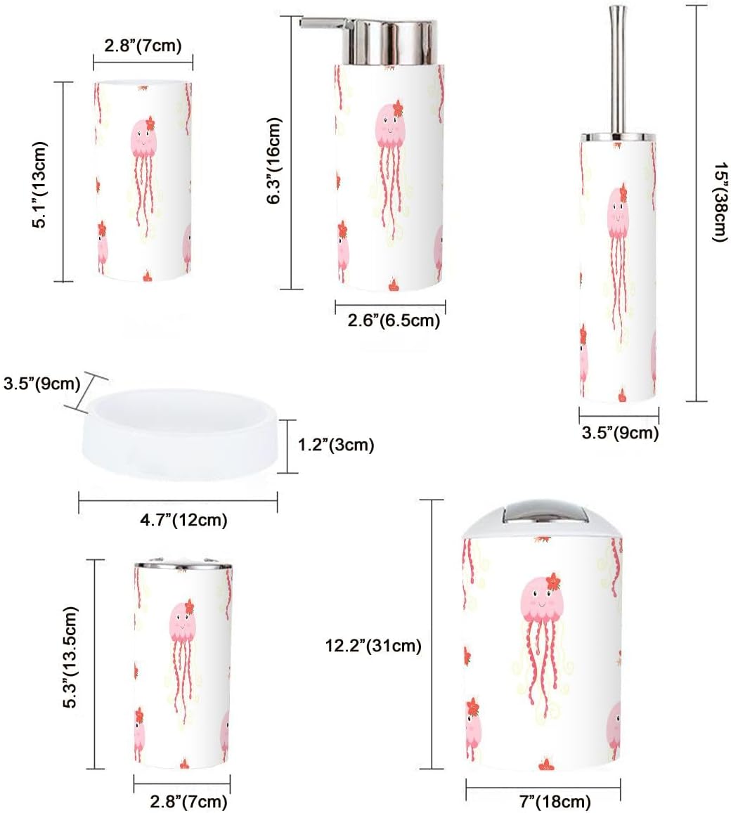 Bathroom Accessory Set _easy maintenance and style-
