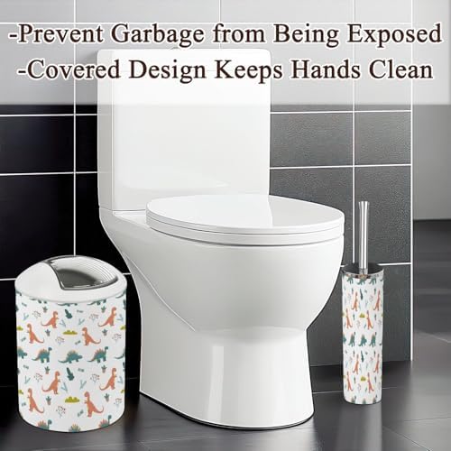Fun Dinosaur Bathroom Set for Kids