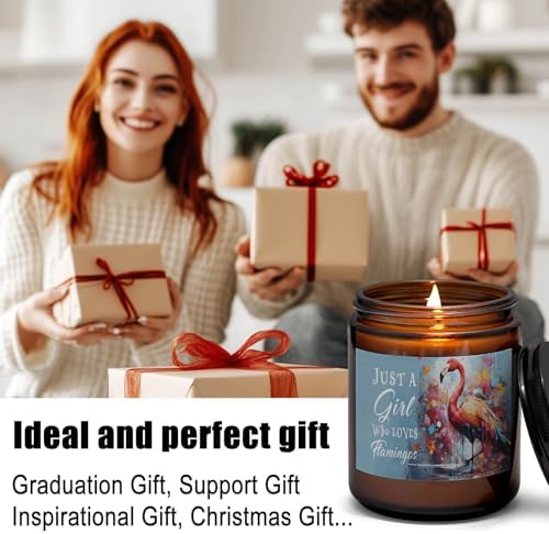 Flamingo Lover Scented Candle for Women Girls 1
