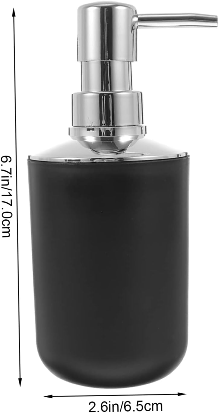 BUGUUYO Black Bathroom Accessory Set 4pc
