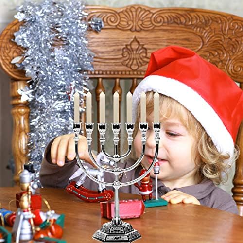 VOSAREA Vintage Seven Candle Holder Ornament