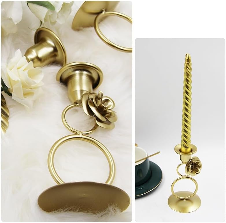Sturdy Iron Candle Holder