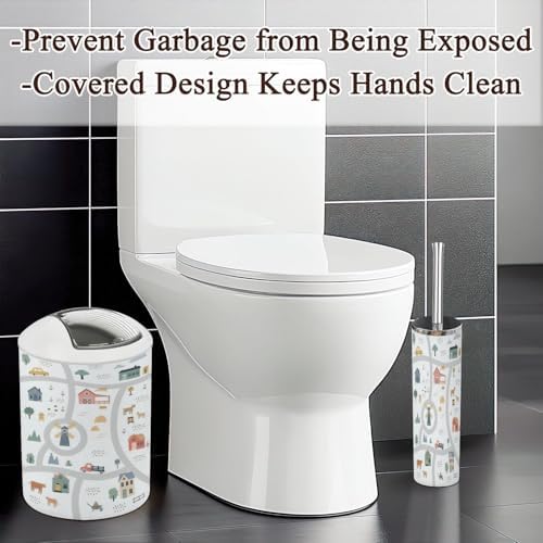 Bathroom Accessories Set 6 Pcs by JBNJANKDAV Create Relaxing Space