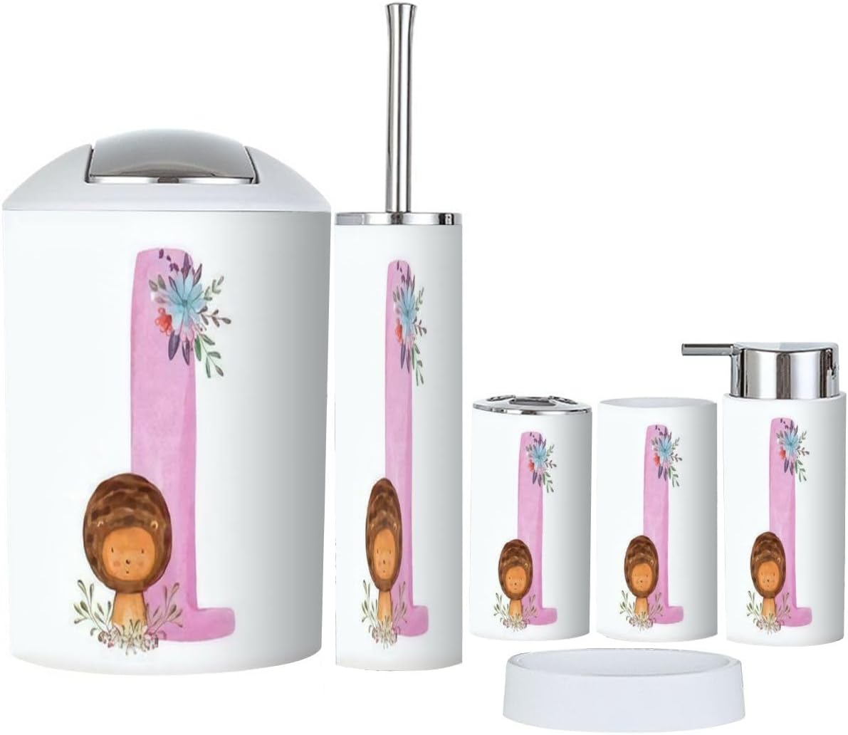 Bath Animal Alphabet Accessories Aesthetic Functional for Home XNGJEMVWXO