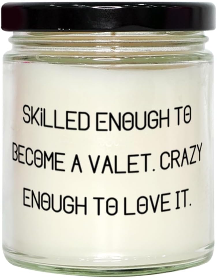 Valet Candle - Unique Aromatherapy Experience
