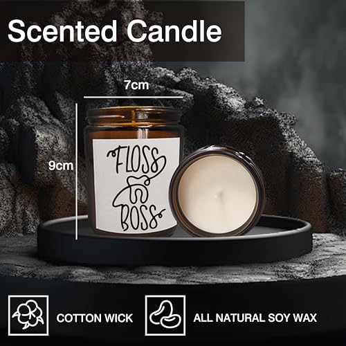 Mancengzi Scented Soy Wax Jar Candles