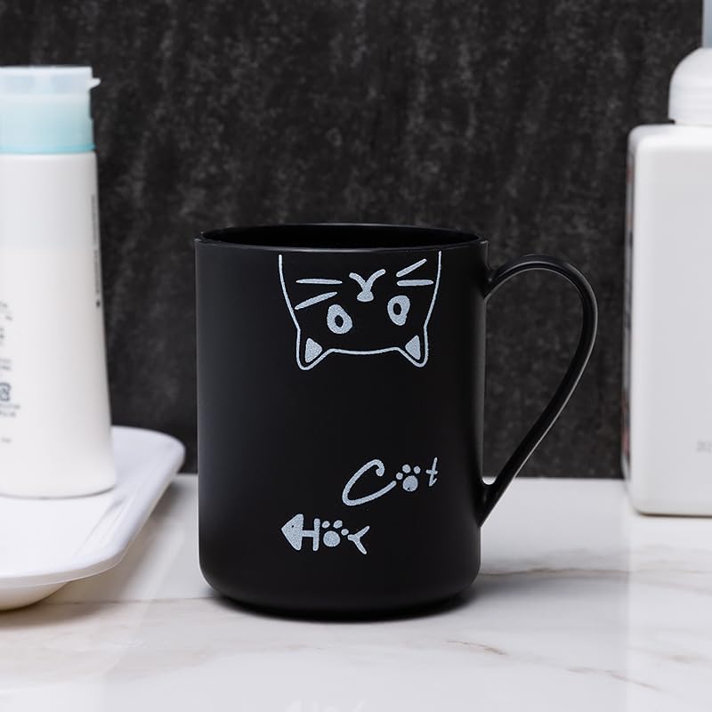 Cartoon Cat Toothbrush Holder Set