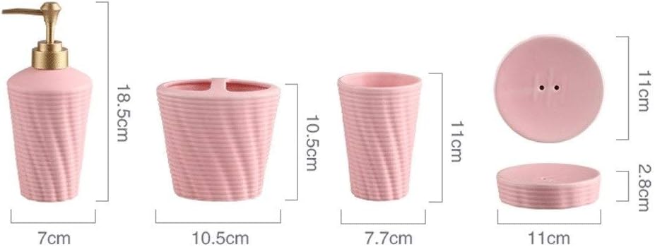 Soap Dispenser Bathroom Set 5pcs