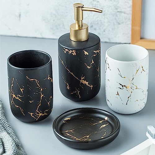 4-Piece Soap Dish Set Ergonomic Design Durable Stylish for Home