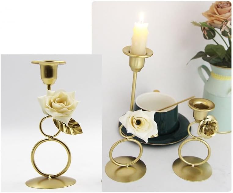 Sturdy Iron Candle Holder