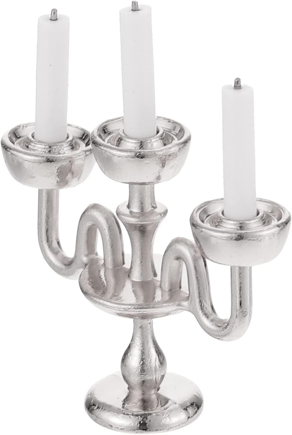 Mini Candlestick Lifelike Design Gothic Householder for Birthdays and More