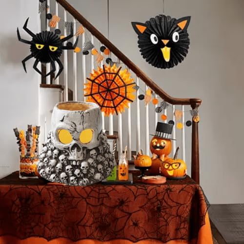 LED Skeleton Candle Holder